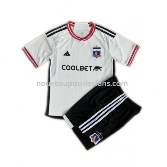 Maillot Colo-Colo Enfant Tenue Domicile 2023 Manche Courte