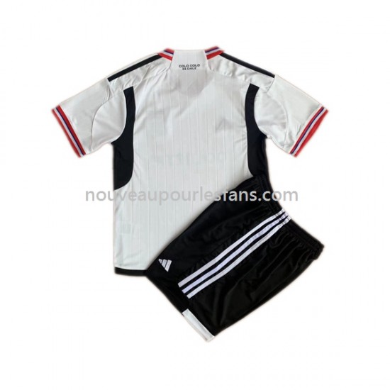 Maillot Colo-Colo Enfant Tenue Domicile 2023 Manche Courte