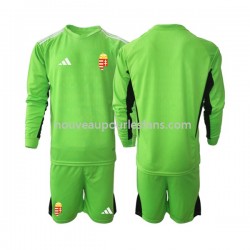 Maillot Hongrie Gardien Enfant Tenue Domicile 2022 Manche Longue
