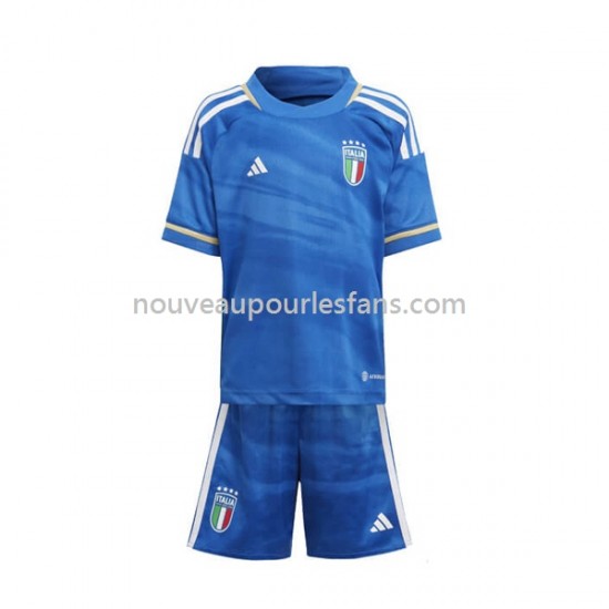 Maillot Italie Enfant Tenue Domicile 2023 Manche Courte