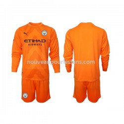 Maillot Manchester City Gardien Enfant Tenue 3ème 2022-2023 Manche Longue