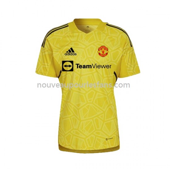 Maillot Manchester United Gardien Homme Tenue Extérieur 2022-2023 Manche Courte