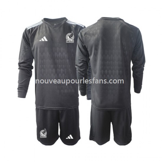 Maillot Mexique Gardien Enfant Tenue Domicile 2022 Manche Longue
