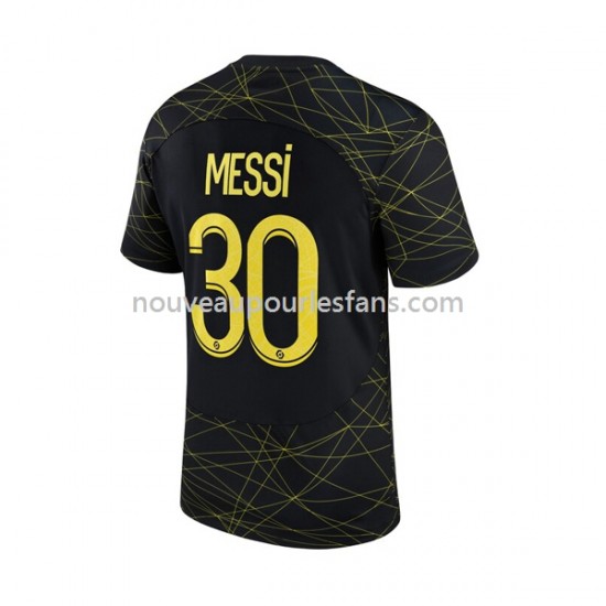 Maillot Paris Saint-Germain Lionel Messi 10 Homme Tenue 4ème 2022-2023 Manche Courte
