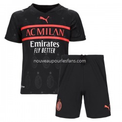 Maillot AC Milan Enfant Tenue 3ème 2021-2022 Manche Courte