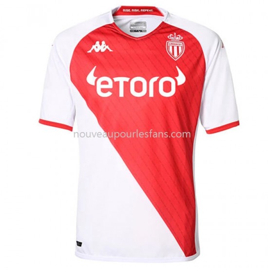 Maillot AS Monaco Tenue Domicile 2022-2023 Manche Courte