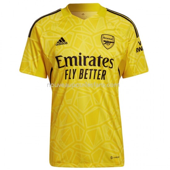 Maillot Arsenal Gardien Tenue Domicile 2022-2023 Manche Courte
