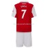 Maillot Arsenal Saka 7 Enfant Tenue Domicile 2022-2023 Manche Courte