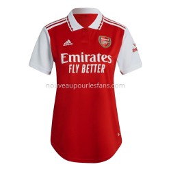 Maillot Arsenal Femme Tenue Domicile 2022-2023 Manche Courte
