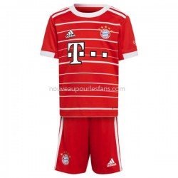 Maillot Bayern Munich Enfant Tenue Domicile 2022-2023 Manche Courte