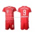 Maillot Bayern Munich Lewandowski 9 Enfant Tenue Domicile 2022-2023 Manche Courte