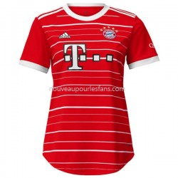Maillot Bayern Munich Femme Tenue Domicile 2022-2023 Manche Courte