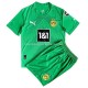 Maillot Borussia Dortmund Gardien Enfant Tenue Extérieur 2022-2023 Manche Courte