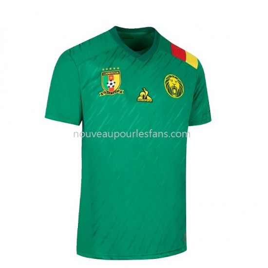 Maillot Cameroun Tenue Domicile Coupe du Monde 2022 Manche Courte