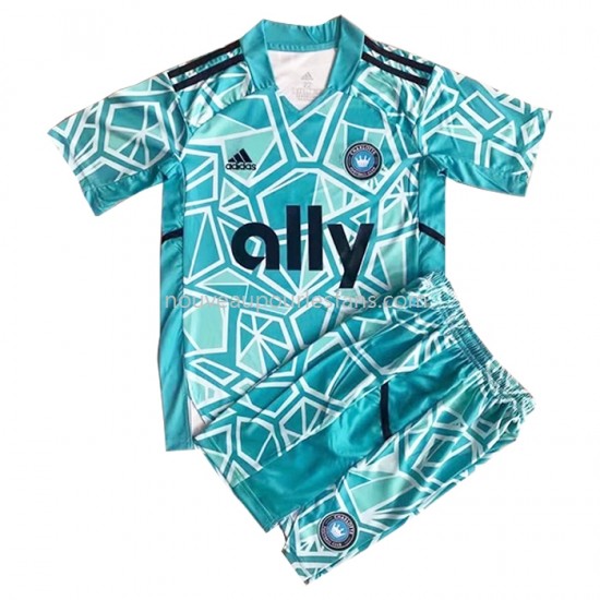 Maillot Charlotte FC Gardien Enfant Tenue Domicile 2022-2023 Manche Courte