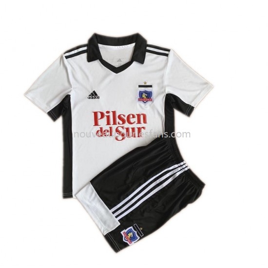 Maillot Colo-Colo Enfant Tenue Domicile 2022 Manche Courte