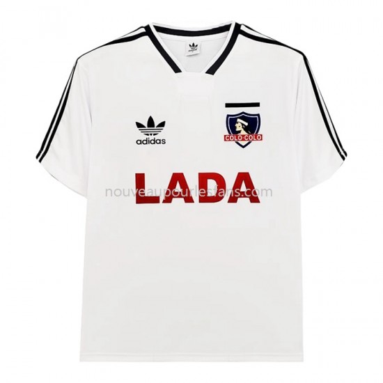 Maillot Colo-Colo Tenue Domicile 1991 Manche Courte