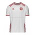 Maillot Danemark Tenue Extérieur Coupe du Monde 2022 Manche Courte