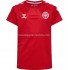Maillot Danemark Femme Tenue Domicile 2022 Manche Courte