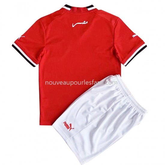Maillot Égypte Enfant Tenue Domicile 2022 Manche Courte