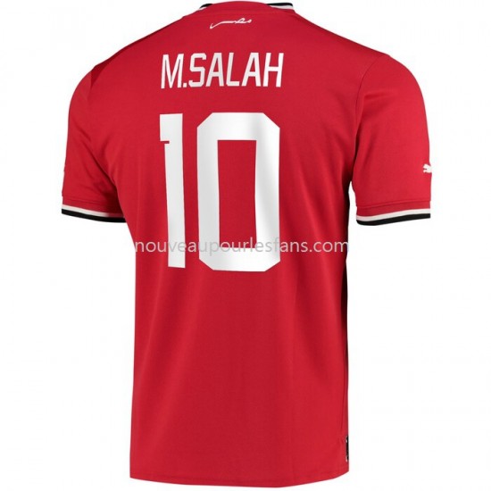 Maillot Égypte M.Salah 10 Tenue Domicile 2022 Manche Courte