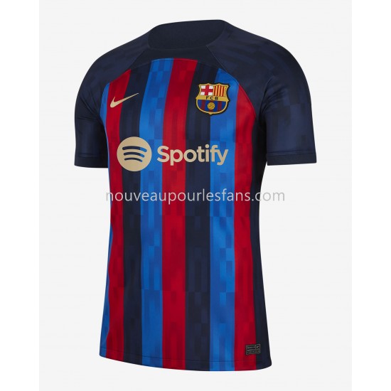 Maillot FC Barcelone Tenue Domicile 2022-2023 Manche Courte