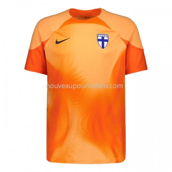 Maillot Finlande Gardien Tenue Domicile 2022 Manche Courte