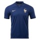 Maillot Frankrig Tenue Domicile Coupe du Monde 2022 Manche Courte
