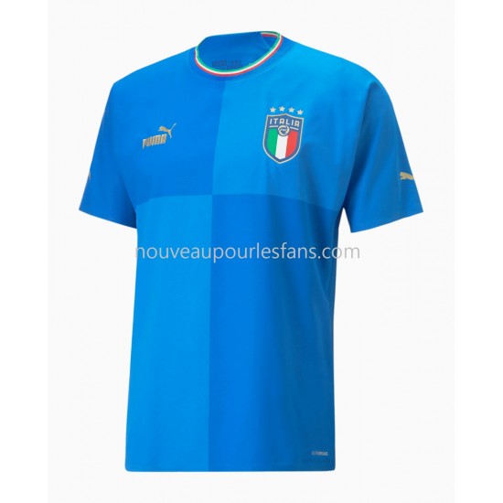 Maillot Italie Tenue Domicile 2022 Manche Courte