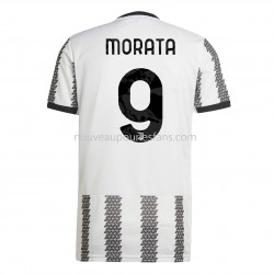 Maillot Juventus Morata 9 Tenue Domicile 2022-2023 Manche Courte