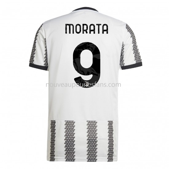 Maillot Juventus Morata 9 Tenue Domicile 2022-2023 Manche Courte