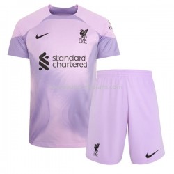 Maillot Liverpool Gardien Enfant Tenue Domicile 2022-2023 Manche Courte