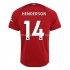 Maillot Liverpool Henderson 14 Tenue Domicile 2022-2023 Manche Courte