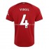 Maillot Liverpool Virgil 4 Tenue Domicile 2022-2023 Manche Courte