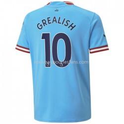 Maillot Manchester City Grealish 10 Tenue Domicile 2022-2023 Manche Courte