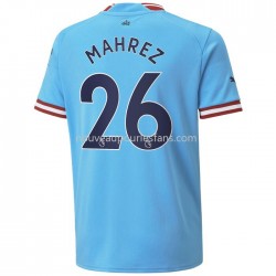 Maillot Manchester City Mahrez 26 Tenue Domicile 2022-2023 Manche Courte