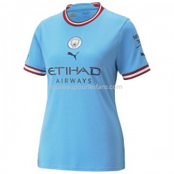 Maillot Manchester City Femme Tenue Domicile 2022-2023 Manche Courte