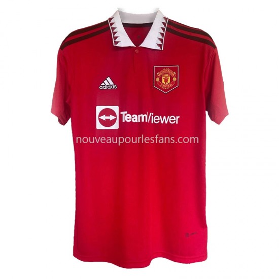 Maillot Manchester United Tenue Domicile 2022-2023 Manche Courte