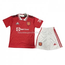 Maillot Manchester United Enfant Tenue Domicile 2022-2023 Manche Courte