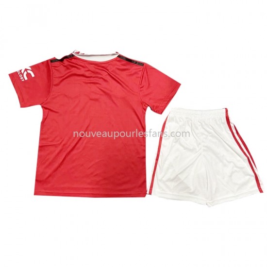 Maillot Manchester United Enfant Tenue Domicile 2022-2023 Manche Courte