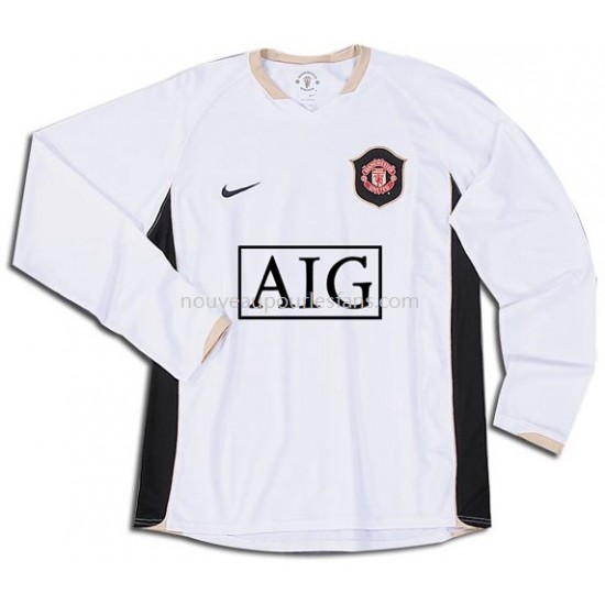 Maillot Manchester United Tenue Extérieur 2006-2007 Manche Courte