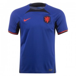 Maillot Pays-Bas Tenue Extérieur Coupe du Monde 2022 Manche Courte