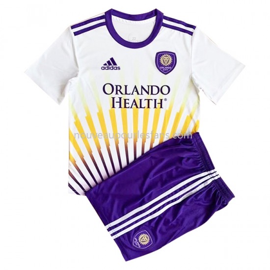 Maillot Orlando City Enfant Tenue Extérieur 2022-2023 Manche Courte