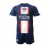 Maillot Paris Saint-Germain Enfant Tenue Domicile 2022-2023 Manche Courte