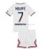 Maillot Paris Saint-Germain Kylian Mbappé 7 Enfant Tenue 4ème 2021-2022 Manche Courte