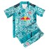 Maillot RB Leipzig Gardien Enfant Tenue Domicile 2022-2023 Manche Courte