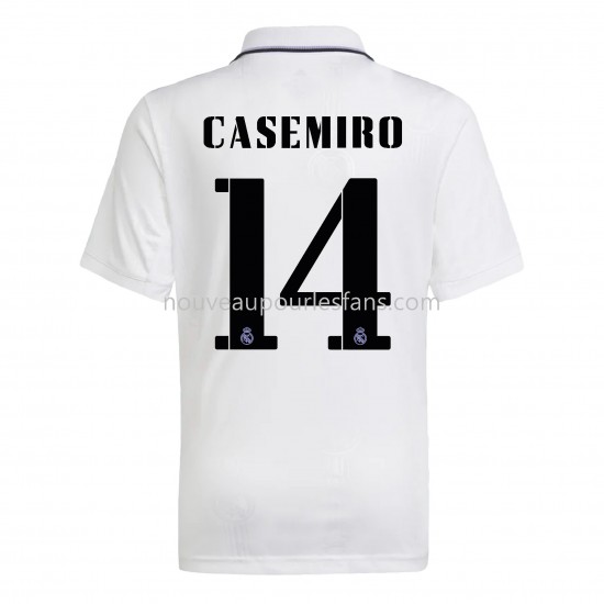Maillot Real Madrid Casemiro 14 Tenue Domicile 2022-2023 Manche Courte