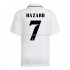 Maillot Real Madrid Hazard 7 Tenue Domicile 2022-2023 Manche Courte