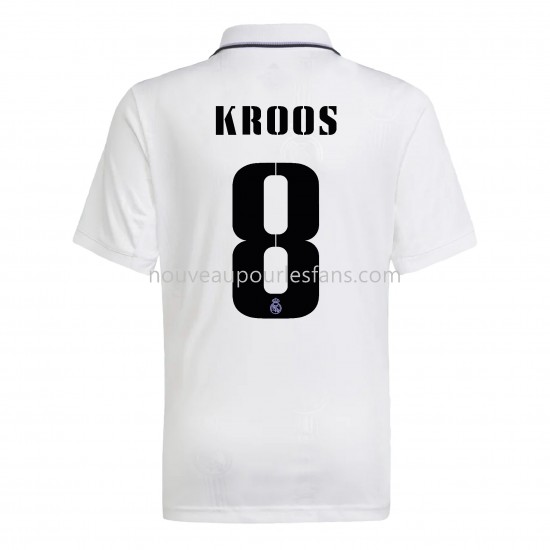 Maillot Real Madrid Kroos 8 Tenue Domicile 2022-2023 Manche Courte