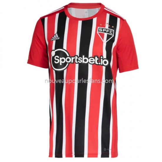 Maillot Sao Paulo Tenue Extérieur 2022-2023 Manche Courte
